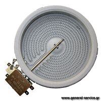 ΕΣΤΙΑ ΚΕΡΑΜΙΚΗ 1200W ΤΕΚΑ Φ140