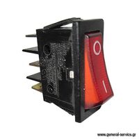 ΔΙΑΚΟΠΤΗΣ ΕΣΤΙΑΣ 450W DAVO K6644 ΜΑΥΡΟΣ ΤΕΤΡΑΓ