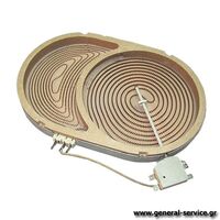 ΕΣΤΙΑ ΚΕΡΑΜΙΚΗ 2400-1600W ΟΒΑΛ LG KA80610F