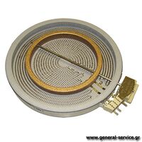ΕΣΤΙΑ ΚΕΡΑΜΙΚΗ 2200-1000W KUPPER ΕΚΕ-9753.1F