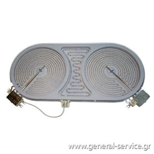 ΕΣΤΙΑ ΚΕΡΑΜΙΚΗ 4000W TEKA ΟΒΑΛ ΕΣΤΙΑ ΚΕΡΑΜΙΚΗ 4000W TEKA ΟΒΑΛ