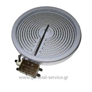 ΕΣΤΙΑ ΚΕΡΑΜΙΚΗ 1800W DAVO Φ180 =