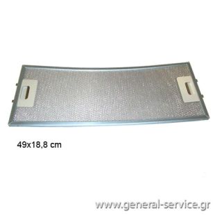 ΦΙΛΤΡΟ ΜΕΤΑΛΛΙΚΟ ELICA VENUS (490X188mm) ΦΙΛΤΡΟ ΜΕΤΑΛΛΙΚΟ ELICA VENUS (490X188mm)