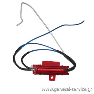 ΕΝΔΕΙΚΤΙΚΗ ΛΥΧΝΙΑ DAVOLINO 1500 ΚΟΚΚΙΝΗ