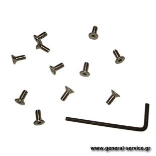 ΒΙΔΕΣ ΚΡΥΣΤΑΛ ΑΠΡΦ ΤΕΚΑ ALADA ΣΕΤ (10 ΤΕΜ) ΒΙΔΕΣ ΚΡΥΣΤΑΛ ΑΠΡΦ ΤΕΚΑ ALADA ΣΕΤ (10 ΤΕΜ)