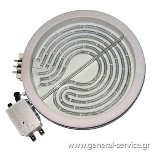 ΕΣΤΙΑ ΚΕΡΑΜΙΚΗ 1200W DAVO Φ140 (1650234810)=