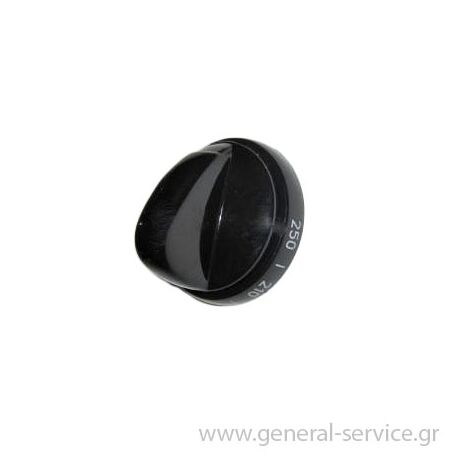 ΚΟΥΜΠΙ 0-250 TEKA S/98 ΜΑΥΡΟ (ΚΤΡΓΘ)=>122042