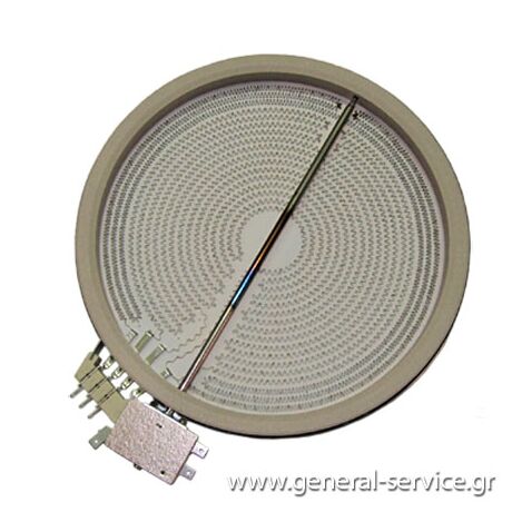 ΕΣΤΙΑ ΚΕΡΑΜΙΚΗ 2300W ΤΕΚΑ ΤΡΙΠΛΗ (ΚΤΡΓΘ) =>123437