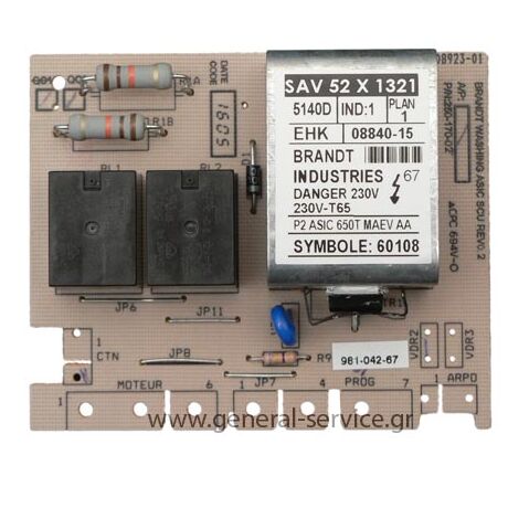 ΠΛΑΚΕΤΑ ΣΤΡΟΦΩΝ BRANDT WTC0611EXE/E