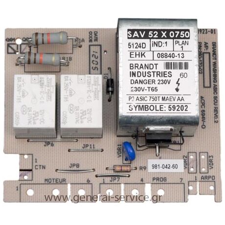 ΠΛΑΚΕΤΑ ΣΤΡΟΦΩΝ BRANDT WTC0715F (ΚΤΡΓΘ)