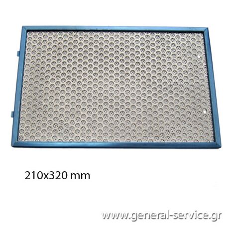 ΦΙΛΤΡΟ ΜΕΤΑΛΛΙΚΟ TEKA DC-70 (ΛΑΒΗ 210X320mm)