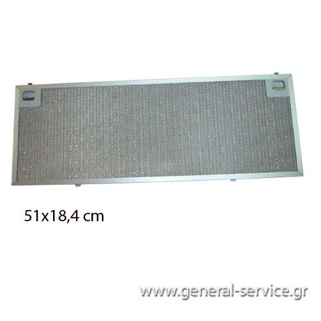 ΦΙΛΤΡΟ ΜΕΤΑΛΛΙΚΟ TEKA CNL-2002 ΜΙΚΡΟ (510X184mm) =
