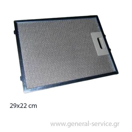 ΦΙΛΤΡΟ ΜΕΤΑΛΛΙΚΟ TEKA LARO/NUBERO 60/90 (290χ220mm) (ΚΤΡΓΘ)