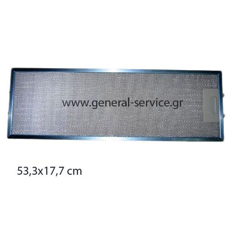 ΦΙΛΤΡΟ ΜΕΤΑΛΛΙΚΟ ELICA GEA (533X177mm)
