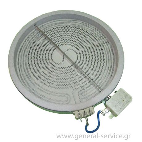ΕΣΤΙΑ ΚΕΡΑΜΙΚΗ 2000-1400W ΤΕΚΑ Φ210-175 =